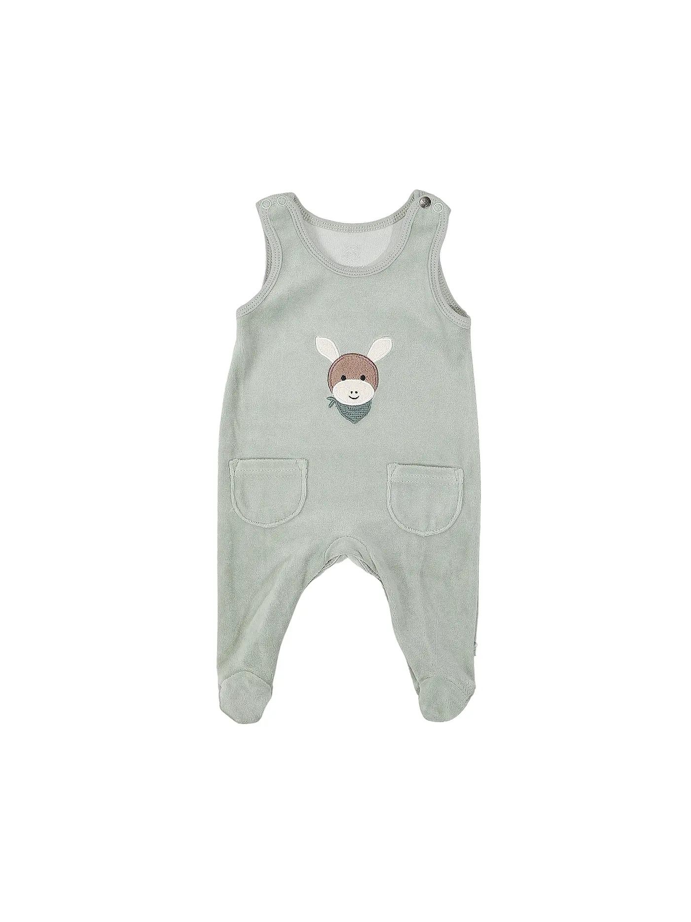 STERNTALER | Baby Strampler 2-teilig | hellgrün